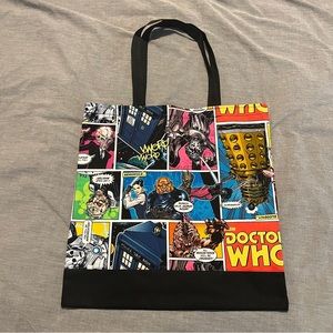 Doctor Who Tote Bag Dalek Tardis Strax Weeping Angel Cyberman The Silence Jenny
